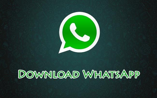 downloading whatsapp download