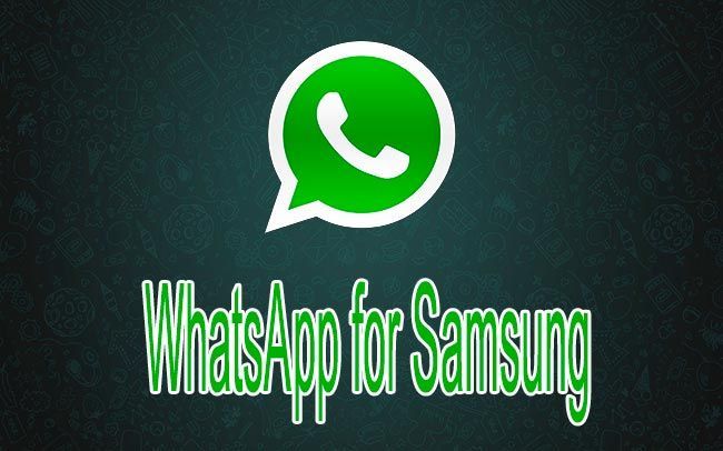 can you download whatsapp on samsung tablet